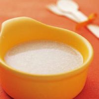 嫩豆腐糯米粥  (寶寶中期斷乳食)