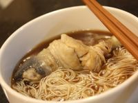 【麻油雞麵線】