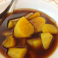 暖呼呼~薑汁地瓜湯