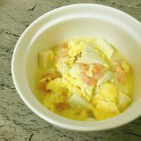 蝦仁蛋豆腐