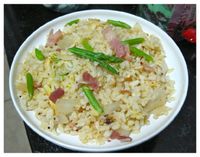 培根蘆筍蛋炒飯