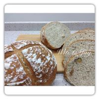 [Witi✿Kitchen](麵包機-麵包)蕎麥核桃麵包