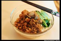 懷念的香菇肉燥飯