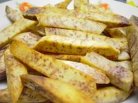 炸芋條(先炸後烤更酥脆)