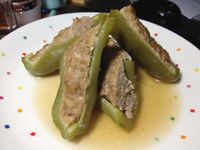 青椒鑲肉
