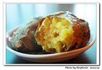 早安-香蕉蜂蜜牛奶&烤地瓜