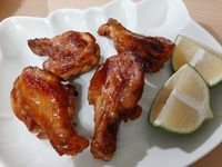 烤小棒腿、烤雞翅