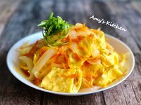 洋蔥紅蘿炒蛋 / 家常菜