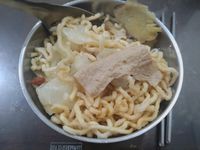 麻油雞意麵(電鍋版)