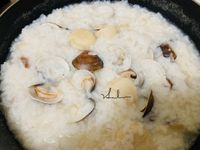 干貝蛤蠣粥/早餐/ㄧ鍋到底
