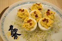 奶油香蒜天使蛋<3人份>