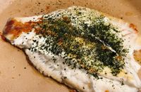 海苔粉風味香煎鱸魚片