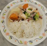奶油海鮮燉菜