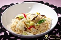 思念的味道-家常香菇炒麵「李錦記舊庄特級蠔油125週年」