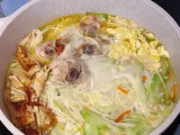 雞腿絲瓜湯麵