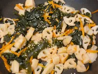 韓式脆蓮藕拌海苔芽