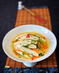 涼拌白玉豆乾