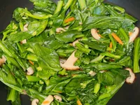 香菇炒芥藍
