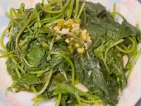 蔥油拌炒地瓜葉