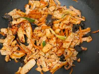 辣味豆乾炒三絲