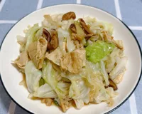 高麗菜燒豆皮