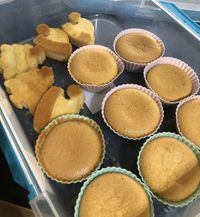 蜂蜜杯子蛋糕