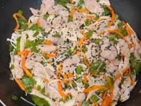 肉片醬炒青椒末