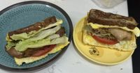 肉蛋吐司