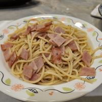 火腿義大利麵