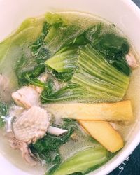 卦菜雞湯（大芥菜雞湯）