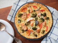 低卡鮮蔬鮭魚馬鈴薯鹹派