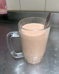 超簡易—木瓜牛奶