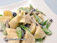 腐乳美乃滋拌蔬菜 《茭白筍4》