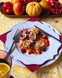 浪漫餐桌提案｜香煎雞胸佐蔓越莓醬汁