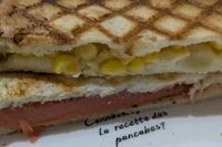 熱壓吐司兩種-熱狗吐司、 玉米吐司