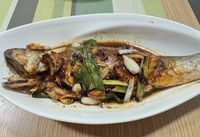 沙茶紅燒午仔魚