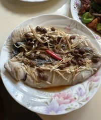 蔭醬蒸虱目魚肚
