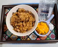 美國加州圓糯米之台式香菇油飯