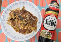 醋薑燒金目鱸魚