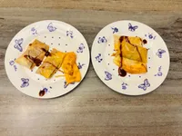 米紙鮪魚起司蛋餅