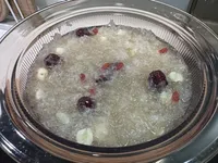 新手筆記-木耳蓮子甜湯