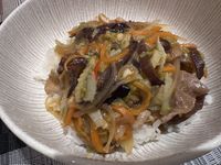 新手筆記-肉片燴飯