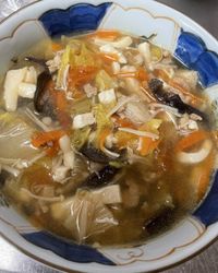 酸辣湯（不勾芡）