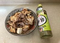 白醋醬燒豆腐肉
