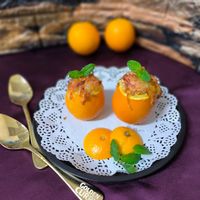 香橙焗烤蛋