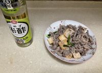 白醋豆腐加肉絲
