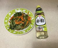 白醋炒胡蘿蔔空心菜