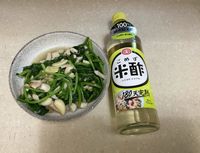 白醋杏鮑菇菠菜