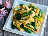 豆皮小黃瓜/家常菜