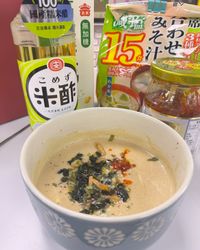 辦公室懶人料理之低卡鹹豆漿